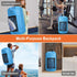 Durable Laundry Bag Backpack for College Dorm, Portable Hamper Bag with Shoulder Straps and Mesh Pockets (Blue)
