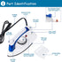 Portable Travel Irons, Handheld Steam Irons for Clothes, Mini Iron Non-Stick Sole Plate, Fast Heated Detachable Water