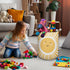HKTZM Cute Sunshine Laundry Basket, Boho Sunshine Nursery Waterproof Collapsible Laundry Hamper Dirty Clothes Storage