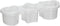 Imonata Triangle Sushi Mold, 7 x 2-1/4 x 1-1/2in, White