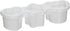 Imonata Triangle Sushi Mold, 7 x 2-1/4 x 1-1/2in, White