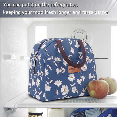 BALORAY Lunch Bag for Women Men, Insulated Lunch Box for Work, Picnic, Travel - Morning Glory