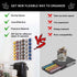 Nespresso Pods Holder, k-Cup Organizer Storage for Coffee Bar Accessories, Wall Mount Under Cabinet Coffee Maker