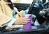 SUNWILL 20 oz Travel Coffee Tumbler, Insulated Mug with Lid, Stainless Steel Cup for Hot and Cold Drinks, Purple