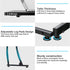 58'' ZENY L-Shaped Gaming Desk Computer Corner Desk Reversible Table Home Office Desk PC Workstation Study Writing Desk