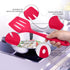 5Pcs Silicone Spatula Set, Colorful Mini Kitchen Utensils, 480 F Heat Resistant for Baking and Cooking