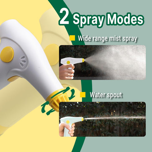 1 T TOVIA: Garden Sprayer Liter USB-C Battery Spray Bottle Powered Electric, Rechargeable, Portable Garden Plant Mister