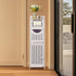 LuiceABC Toilet Paper Holder Stand, Over The Toilet Storage Cabinet for Bathroom, Slim Corner Shelf for Small Space