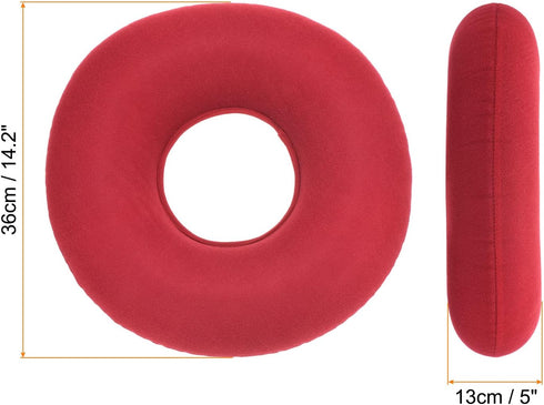 PATIKIL Inflatable Seat Cushion, Portable Donut Cushion Chair Seat Ring Pillow with Pump for Home Office Car by PATIKIL