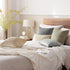Phantoscope Pack of 2 Velvet Decorative Throw Pillow Covers - Soft Solid Square Cushion Case, Mist Grey 20 x 20 inches
