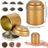Acrux7 12 Pack 8oz Small Tea Tin Canisters with Airtight Lids, Loose Leaf Tea Storage Containers, Round Metal Airtight
