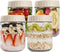 SHOWIN Overnight Oats Containers with Lids, 16oz Glass Jars with Lids 4