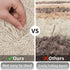 Yimobra Luxury Fluffy Plush Bathroom Rug Mat Set, Soft Cozy Bath Rugs 2 Pcs, Water Absorbent Non-Slip, Machine Washable