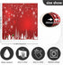 Christmas Tree Snowman Magnetic Sticker, Dishwasher Door Cover, Kitchen Cabinet Panels, Fridge Magnet Decor 23"W x 26"H