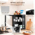 Countertops, Extra Large Corner Bread Box - Bamboo Bread Box for Kitchen Large Capacity Kitchen Bread Storage