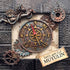 Steampunk Silicone Fondant Molds, Gears Teeth Moulds for Cake Decoration, Chocolate Candy Sugarcraft Cupcake Topper