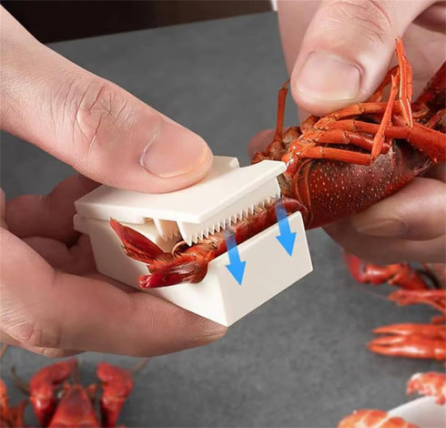 2024 (2Pcs) Crawfish Peeler, New Crawfish Shucker, Shrimp Peeler Crawfish Sheller Manual for Families and Restaurants
