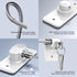 2 Pack Refrigerator Door Lock for Kids, White Child Proof Fridge Door Lock for Kitchen, Freezer, Cabinets, No Tools