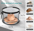 AOODA Oversized Clear Hat Storage Bag for Women, Holds up to 7 Caps, Cowboy Hat Organizer with Carrying Handles