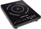 Hamilton Beach Portable Single Induction Cooktop, Countertop Burner, 1800 Watts, 10 Temperature Settings, Black