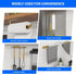 1 Pack) Paper Towel Holder Under Cabinet, Self-Adhesive,No Drilling, Stainless Steel, Wall-Mounted for Kitchen