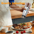 Gravity Electric Salt and Pepper Grinder Set, USB Rechargeable, Automatic Mill Grinder with Adjustable Coarseness
