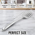 Zulay Kitchen Stainless Steel Metal Spatula - Lightweight, Durable Turner with Comfortable Grip (14.8")