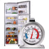 4PACK Refrigerator Thermometer, Classic Fridge Thermometer with Red Indicator, Large Dial for Freezer Refrigerator