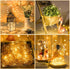 32 Pack 7.2ft 20 MUMUXI Fairy Lights Battery Operated, LED String Lights Waterproof Copper Wire Starry Firefly LEDs