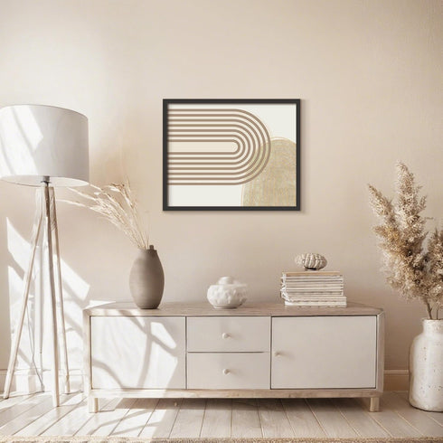 24x30 1 Pack Picrit Picture Frame, Black Engineered Wood Posters Frame for Horizontal or Vertical Wall Mounting