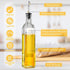 MEIDAYAI 2 Set 2 4 Labels,1 1 Olive Oil Dispenser Bottle, Pcs Glass Oil Bottle for Kitchen, Oil and Vinegar Dispenser