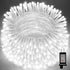 LAMPHOME 66ft Christmas Decorative Mini Lights,200 LED Transparent Wire Fairy Starry String