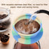 Collapsible Travel Pour Over Coffee Dripper Kit Single Cup, Paperless Camping Pour Over Coffee Maker with Metal Filter, Backpacking Manual Coffee Maker for Camping Coffee by VVGCS