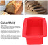 2Pcs Silicone Bread Tools, 2lb Rectangle Loaf Pan Baking Tool, Nonstick Bakeware Accessories