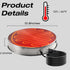 5 Waterer,13 Inches H&G lifestyles Chicken Water Heater, Heated Chicken Waterer,Poultry Water Heater for Winter