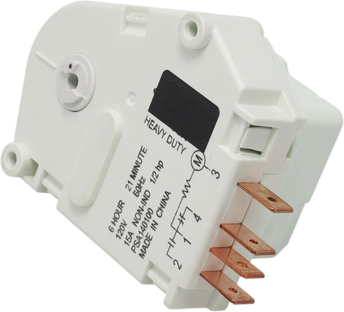 Supplying Demand 50744804 Refrigerator Defrost Timer, 6 Hour 21 Minute, 120 Volt 60HZ Model Specific