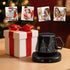 Set, 4 8 Coffee Mug Warmer & Unique Marbling Mug Smart Heated Electric Cup Warmer for Desk Office, Temperature Control