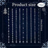 24 40 Inch Soulchen Pcs Clear Acrylic Crystal Garland Strands Large Hanging Chandelier Bead Chain String Wedding Icicle