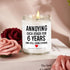 6 Years Iron Anniversary Gifts, Gifts for Him, Her, 6th Wedding Anniversary, Funny Gifts for Couples, Men, Women