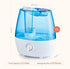 Cool Mist Humidifiers for Bedroom, 2.2L Tank, Quiet Ultrasonic Vaporizer, Adjustable Mist Level & Auto-Shut Off