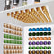 Coffee Pod Holder, K Cup Holders for Counter, 10 PCS Wall Mount Coffee Pods Storage Organizer with Adhesives