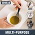 Mini Silicone Whisk - Small 7+9in BPA Free Whisk for Beating and Mixing, Non Scratch Coated