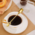 Gold Tulip/Rose Handle Mini Coffee Spoons Set, 12-Pcs Stainless Steel for Espresso, Tea, Dessert - Ideal for Small