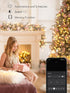 33ft 100 Dimmable BrizLabs Smart Easter Fairy Lights, LED Color Changing Christmas Lights Work with Alexa & Google