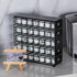FlagShip K Cup Organizer for Keurig Pod Drawer, Large Multi Tier Coffee Pod Holder
