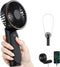 Portable Handheld Fan, 4000mAh, 180 Adjustable, 6 Speed Wind, USB Rechargeable Foldable Personal Fan