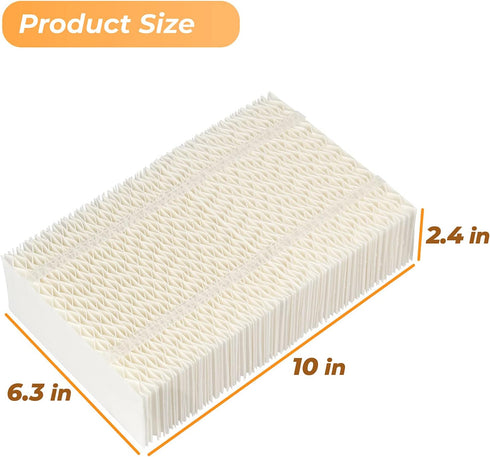 Ximoon HDC411 Humidifier Wick Filter 4 Pack for AIRCARE Essick Air HD1205 HD1211 EA1201 EA1208