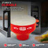 Silicone Microwave Popcorn Popper (Red), Collapsible Air Popper with Lid, Reusable, BPA-Free, Dishwasher Safe