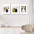 Golden State Art 11x14 Picture Frame - Solid Wood with Real Glass, Display Photos 8x10 with Mat or 11x14