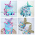 JeVenis 3D Big Mermaid Tail Mold, Silicone Fondant Mold for Cake Decoration and Chocolate Candy Mold